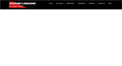 Desktop Screenshot of economyshuttle.com